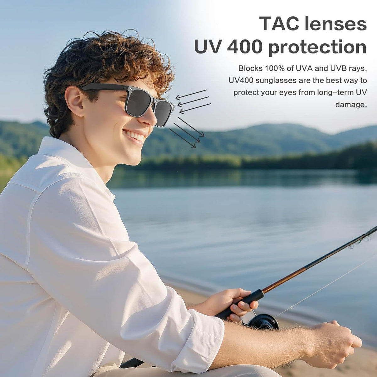 800W AI Smart Camera Glasses with Real-Time Translation